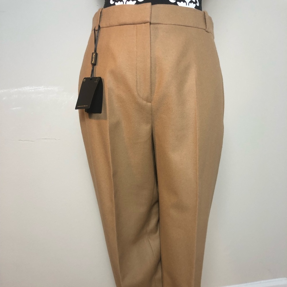 Creamy Wool woman Pants Massimo Dutti, size 6